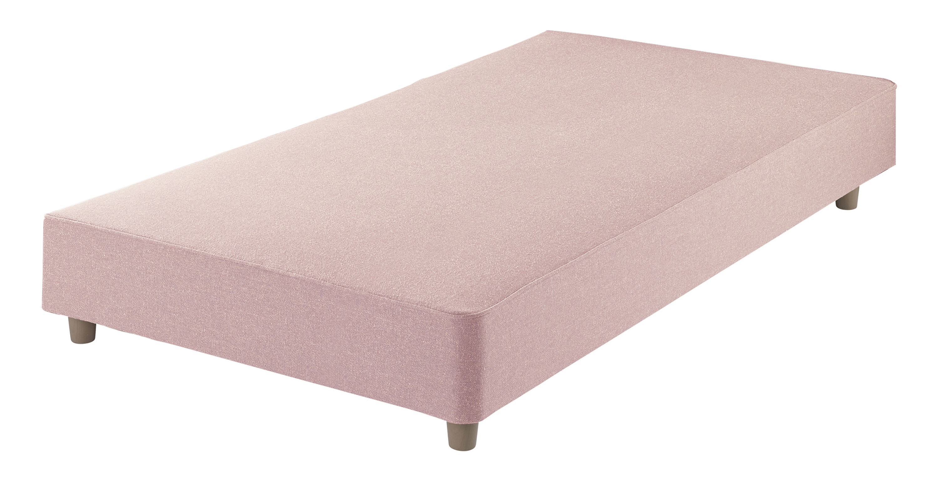 Harrison Spinks Classic Shallow Divan Base - Greek Islands Blush, Single