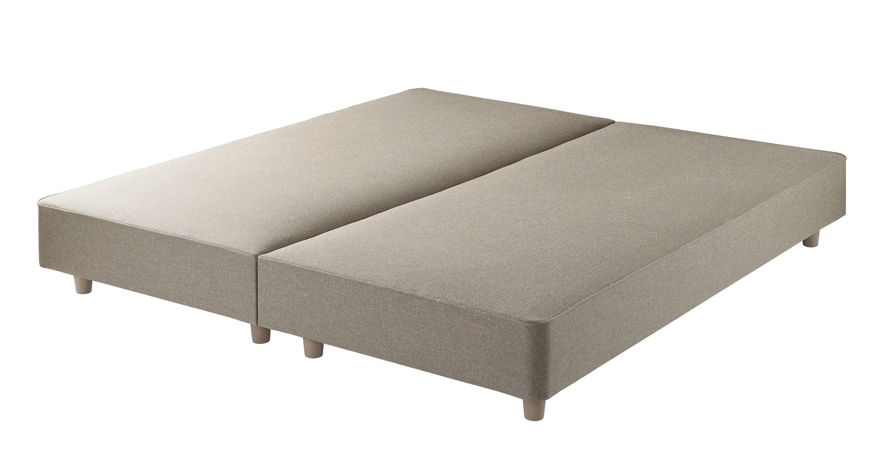 Harrison Spinks Classic Shallow Divan Base - Greek Islands Stone, Emperor