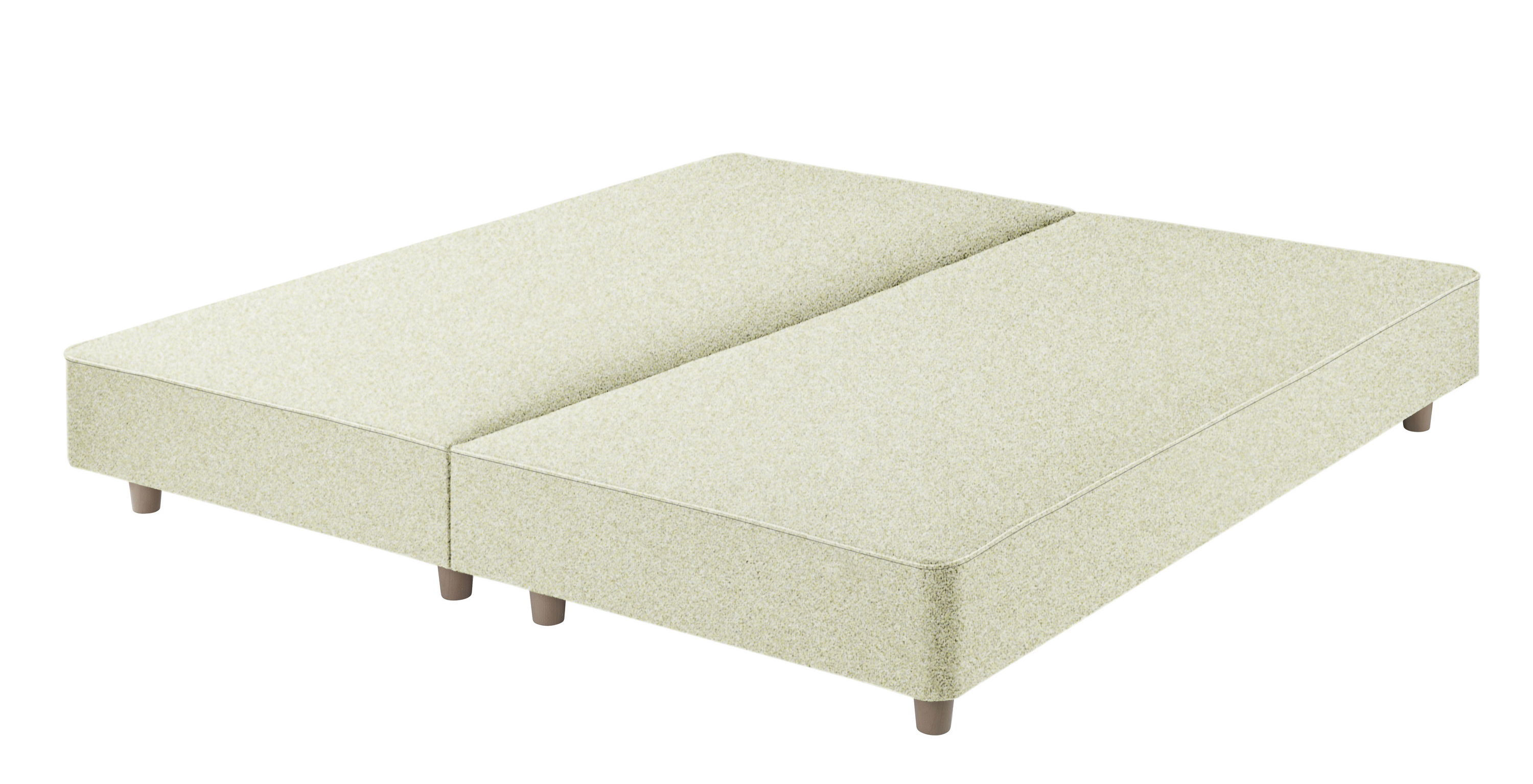 Harrison Spinks Classic Shallow Divan Base - Rustika Marble, Emperor