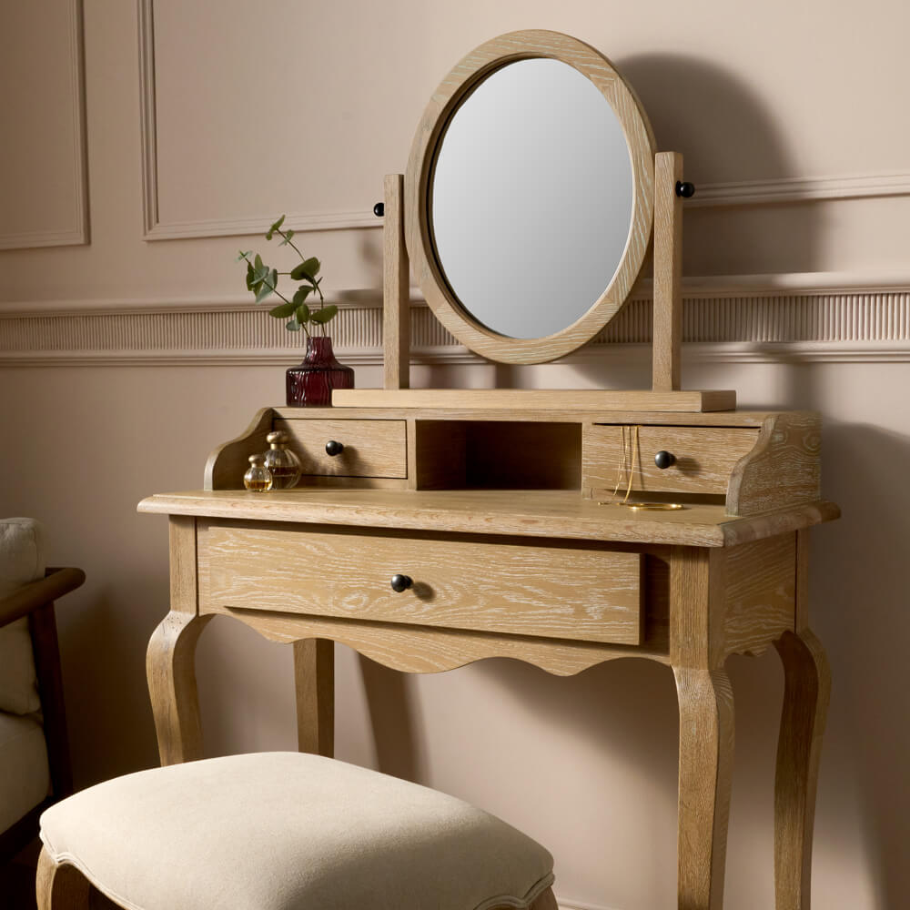 Dressing Table Shot Sienna Beau Dressing Table | Feather & Black