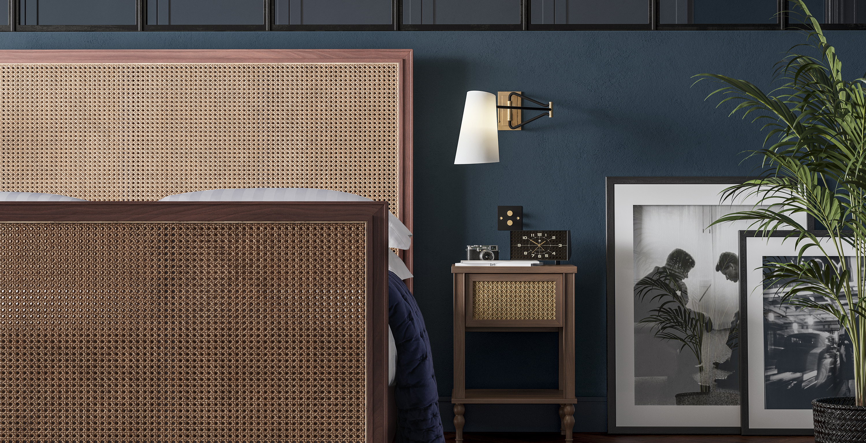 Ikea rattan bed sale