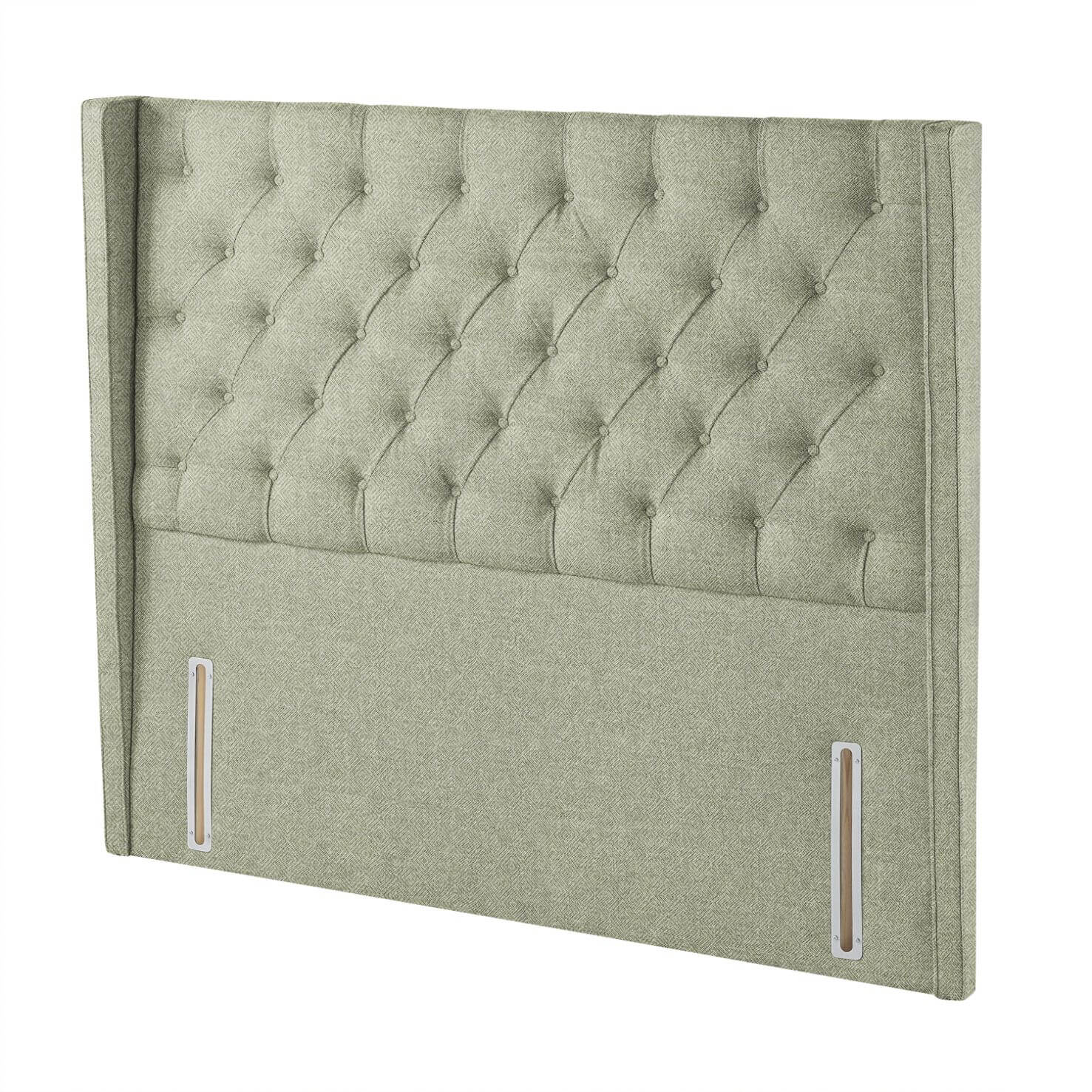 Premium Alcott Headboard, Super King - Diamond Onyx