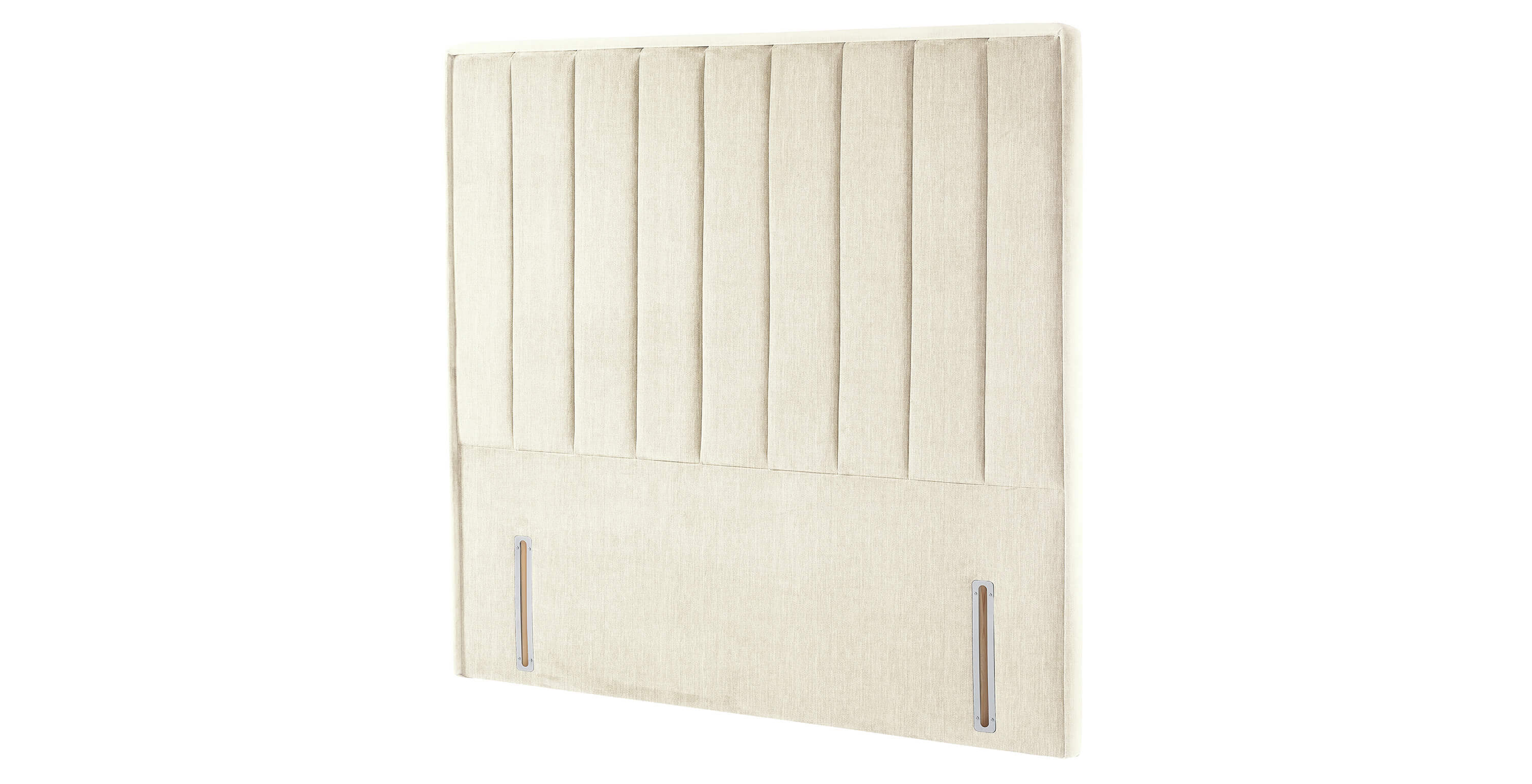 Harrison Spinks Classic Austen Headboard, Double - Greek Islands Chalk from Feather and Black