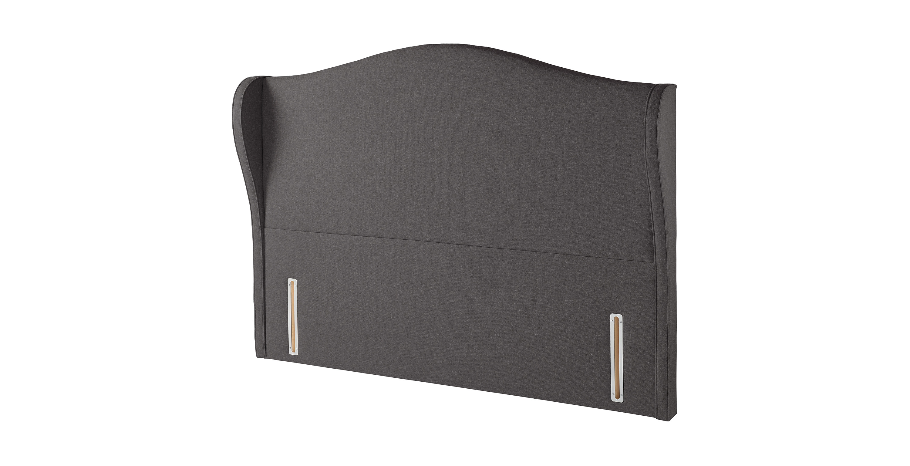 Harrison Spinks Premium Woodburn Headboard, Single - Hemp Arable from Feather and Black