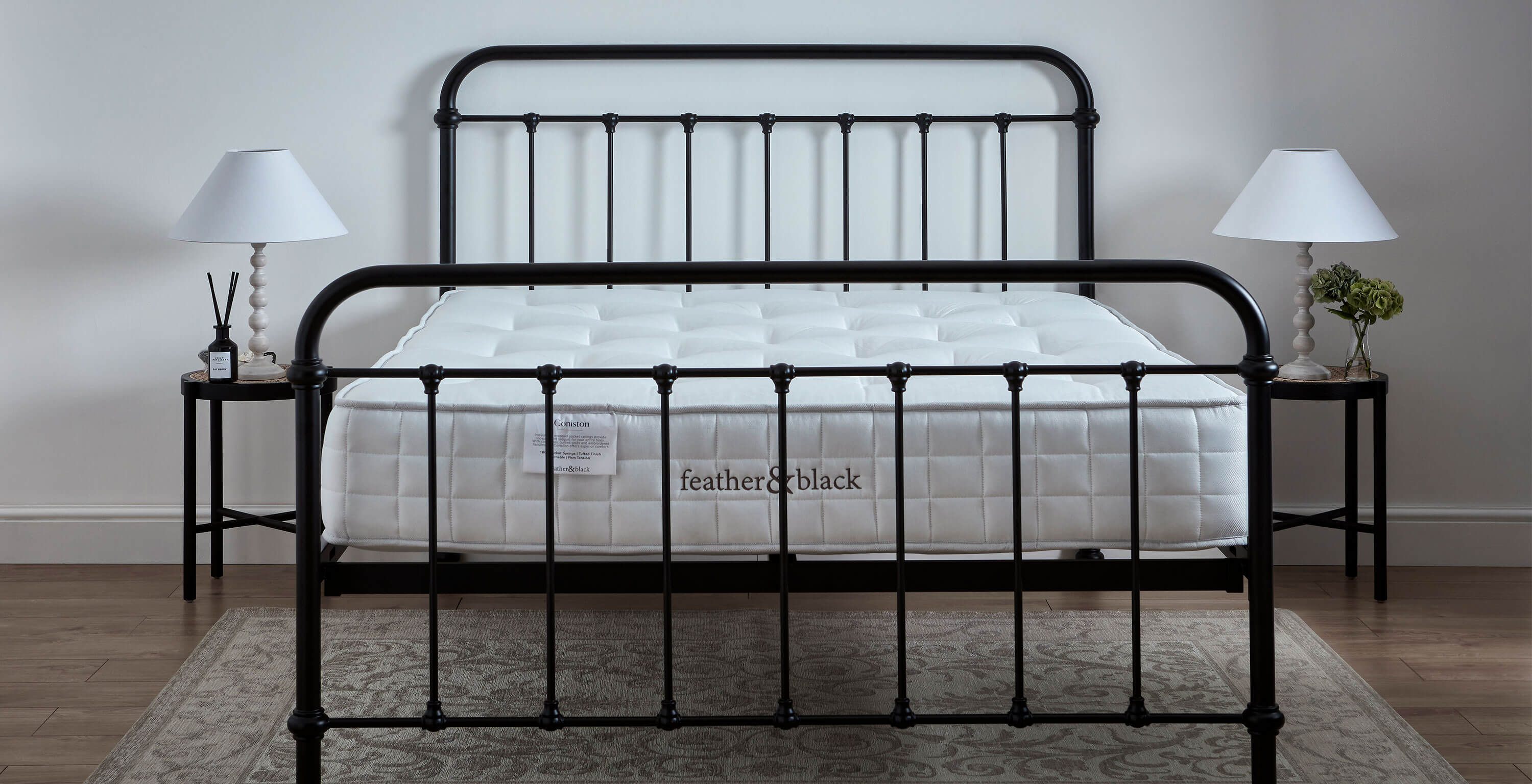 feather and black harton mattress