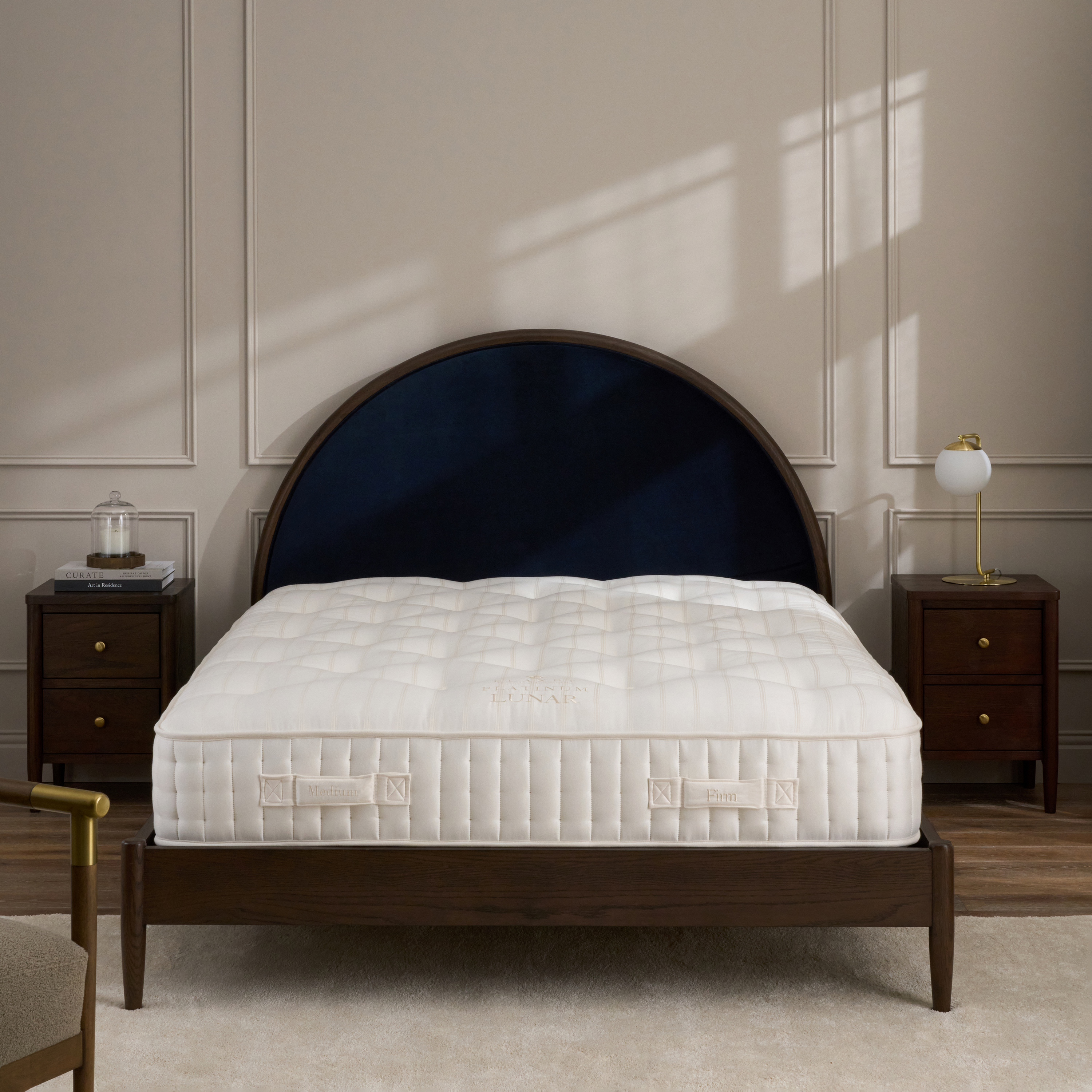Flaxby Platinum Lunar Mattress, Super King - Zip & Link Mattress, Super King, Firm