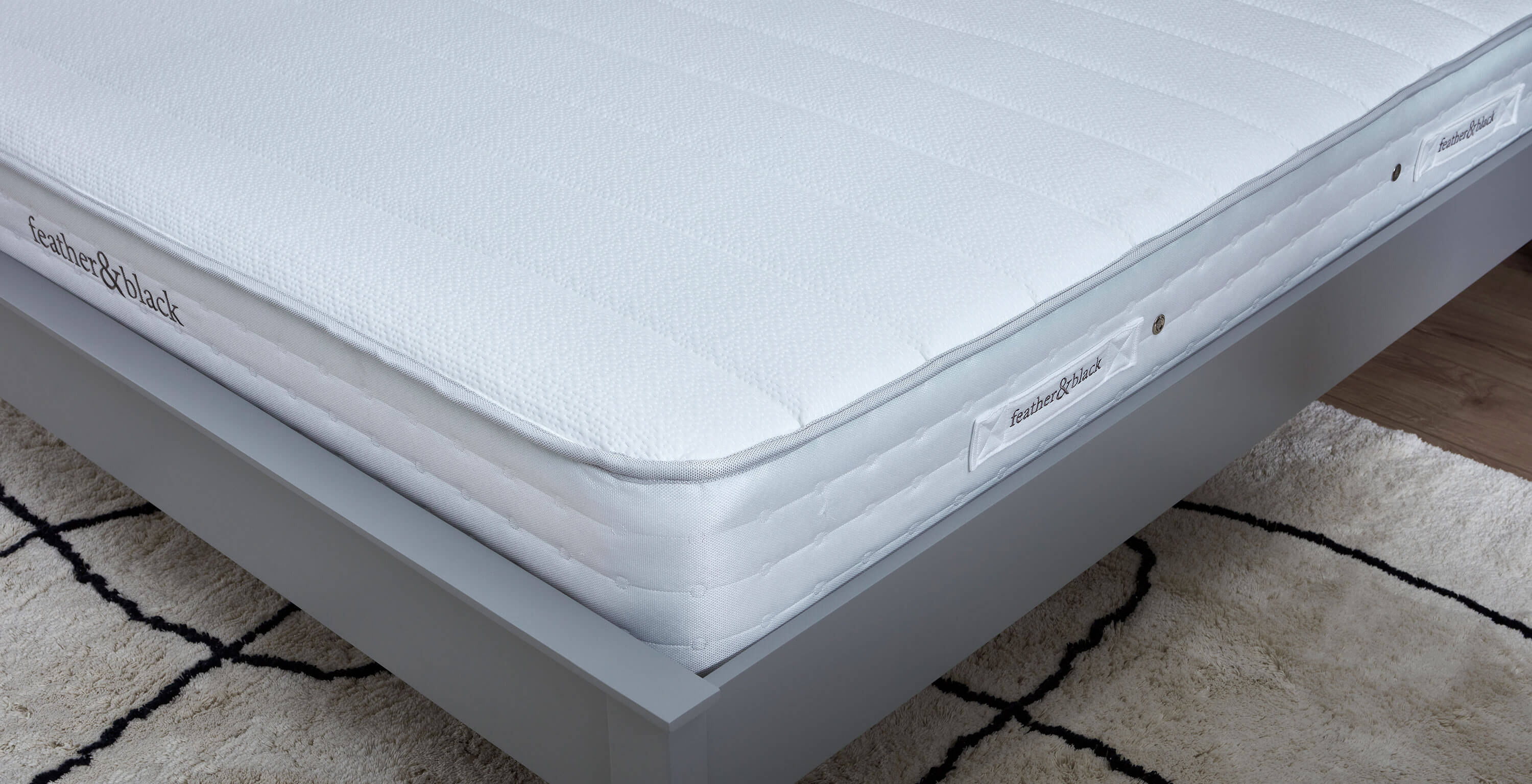 feather and black fitzgerald mattress