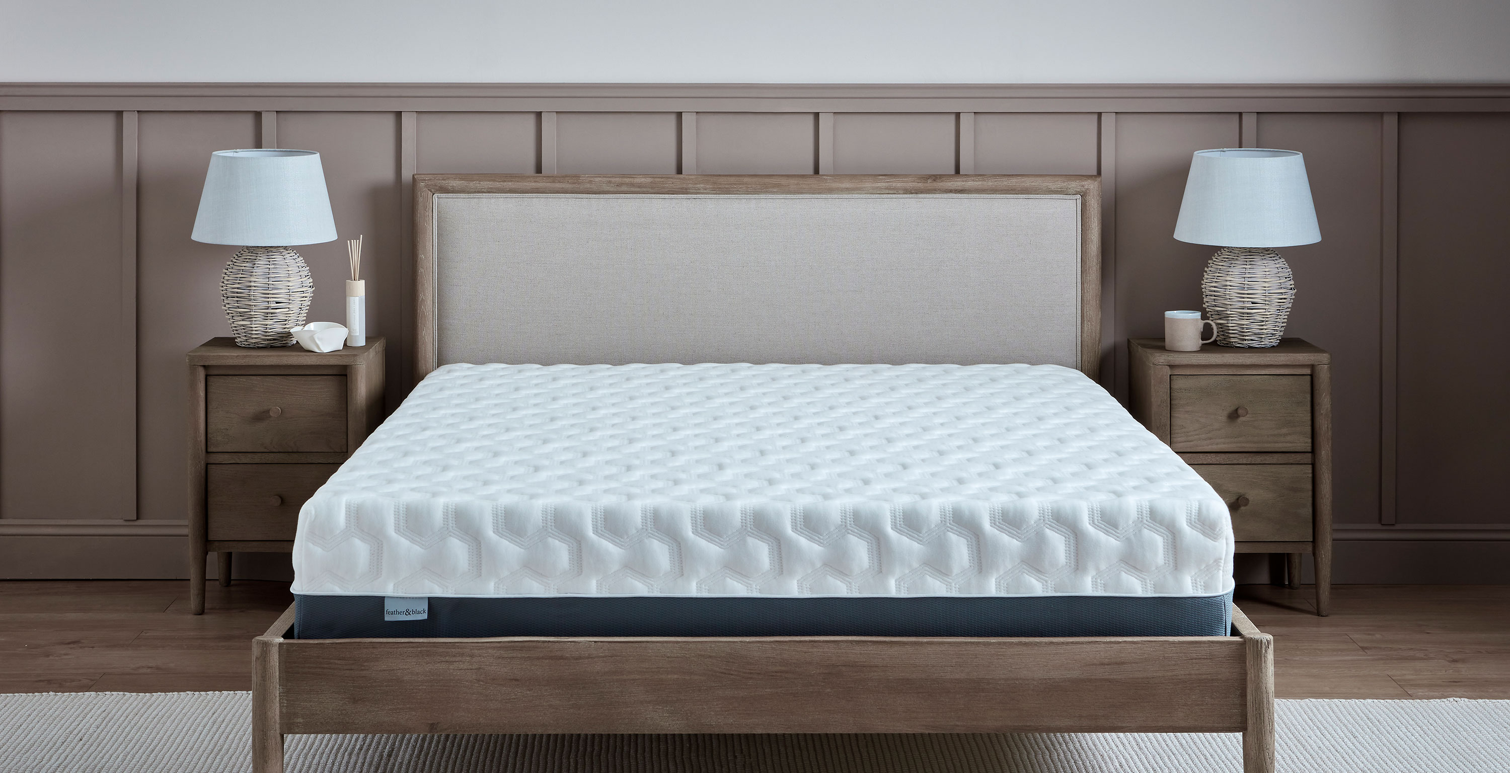 silver memory foam mattress