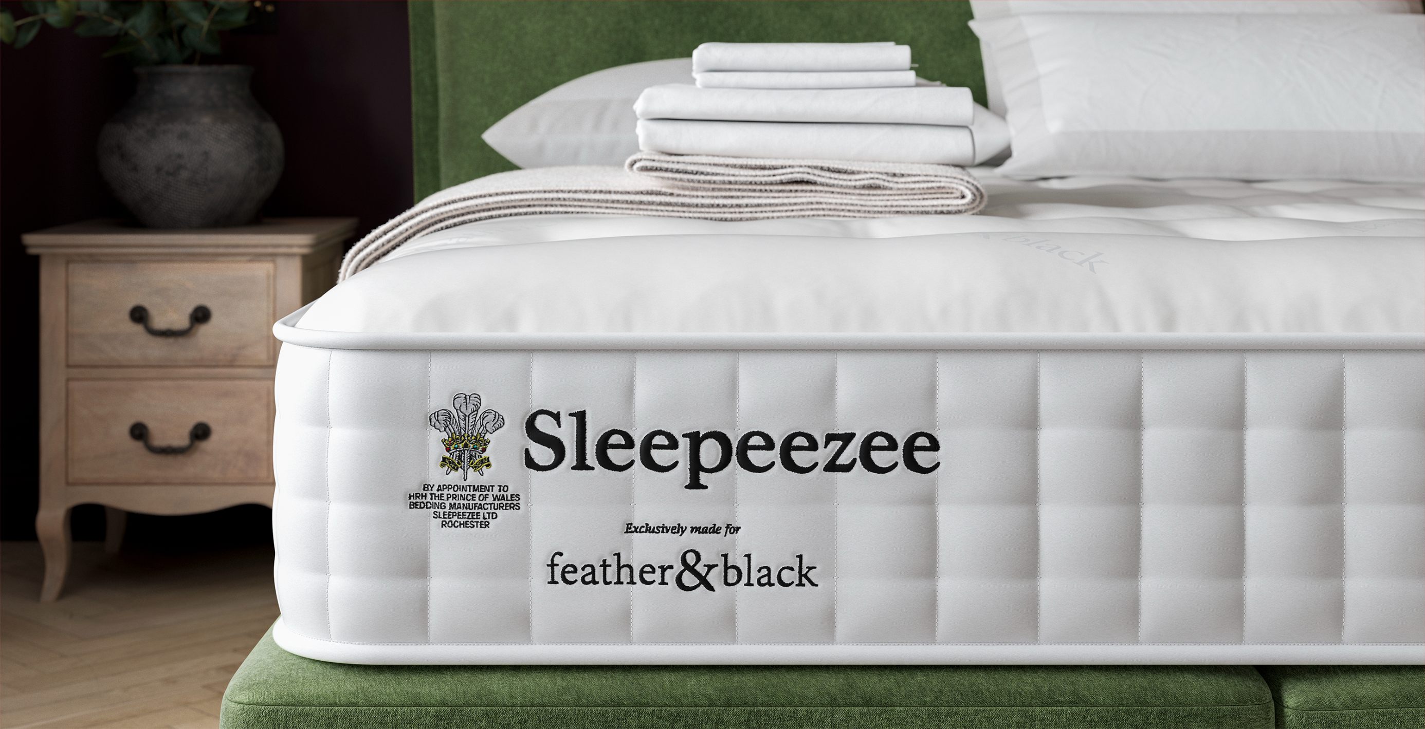 Natural 3000 Mattress Feather Black