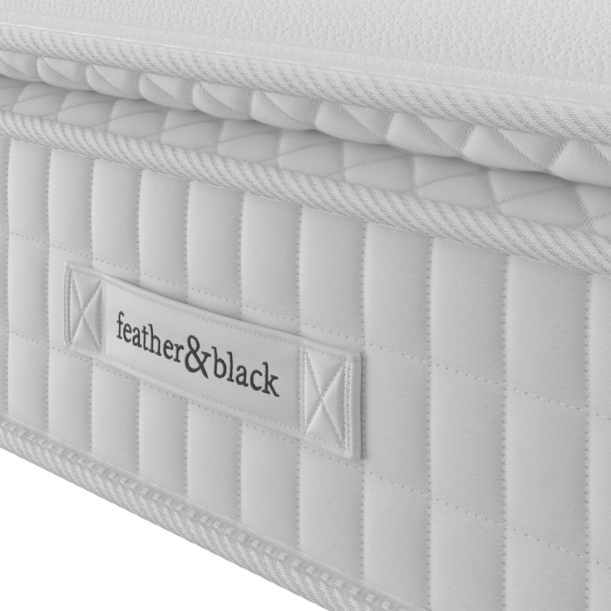 Bamboo Advanced Hybrid 6000 Mattress | Feather & Black