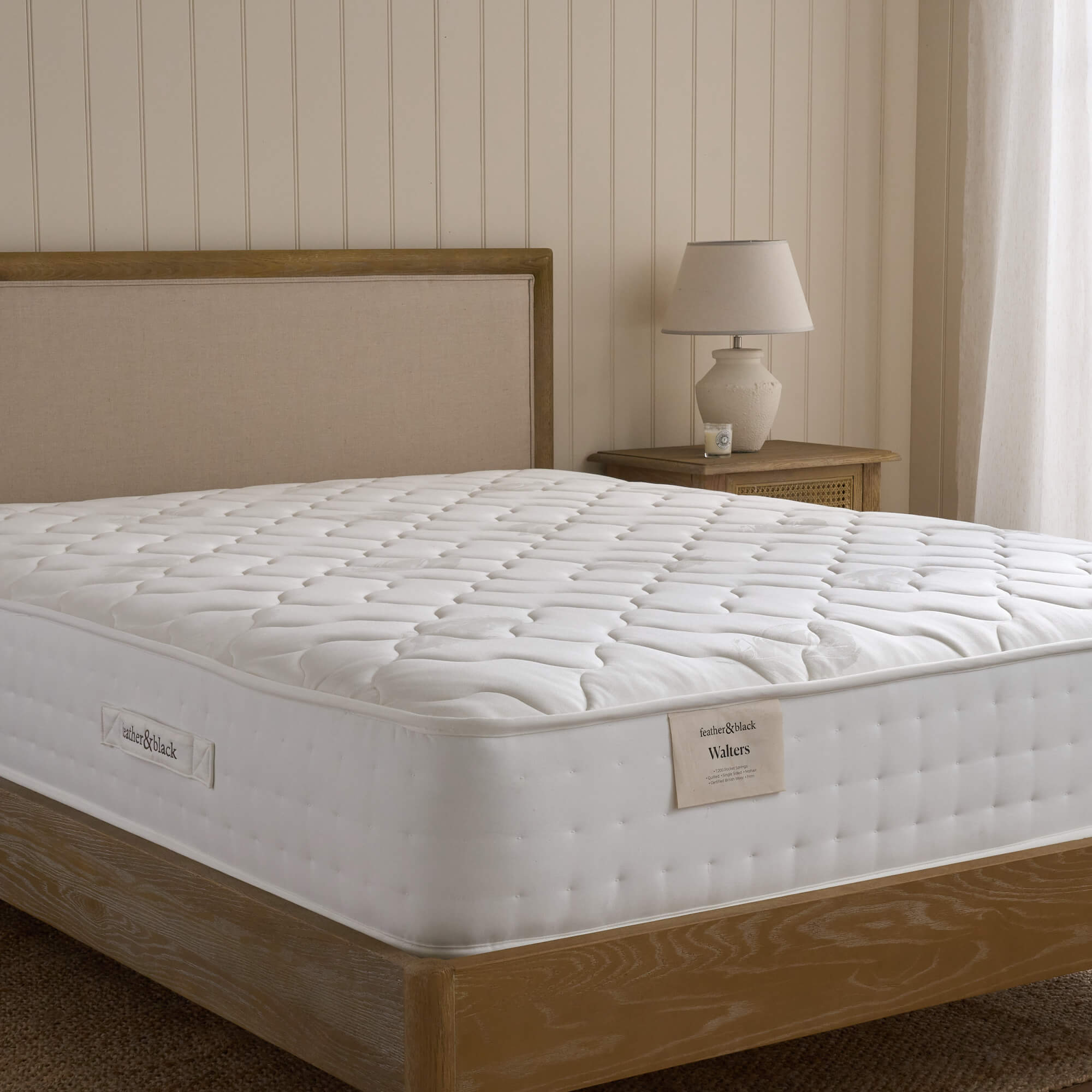 Feather & Black Walters Mattress - Super King from Feather and Black