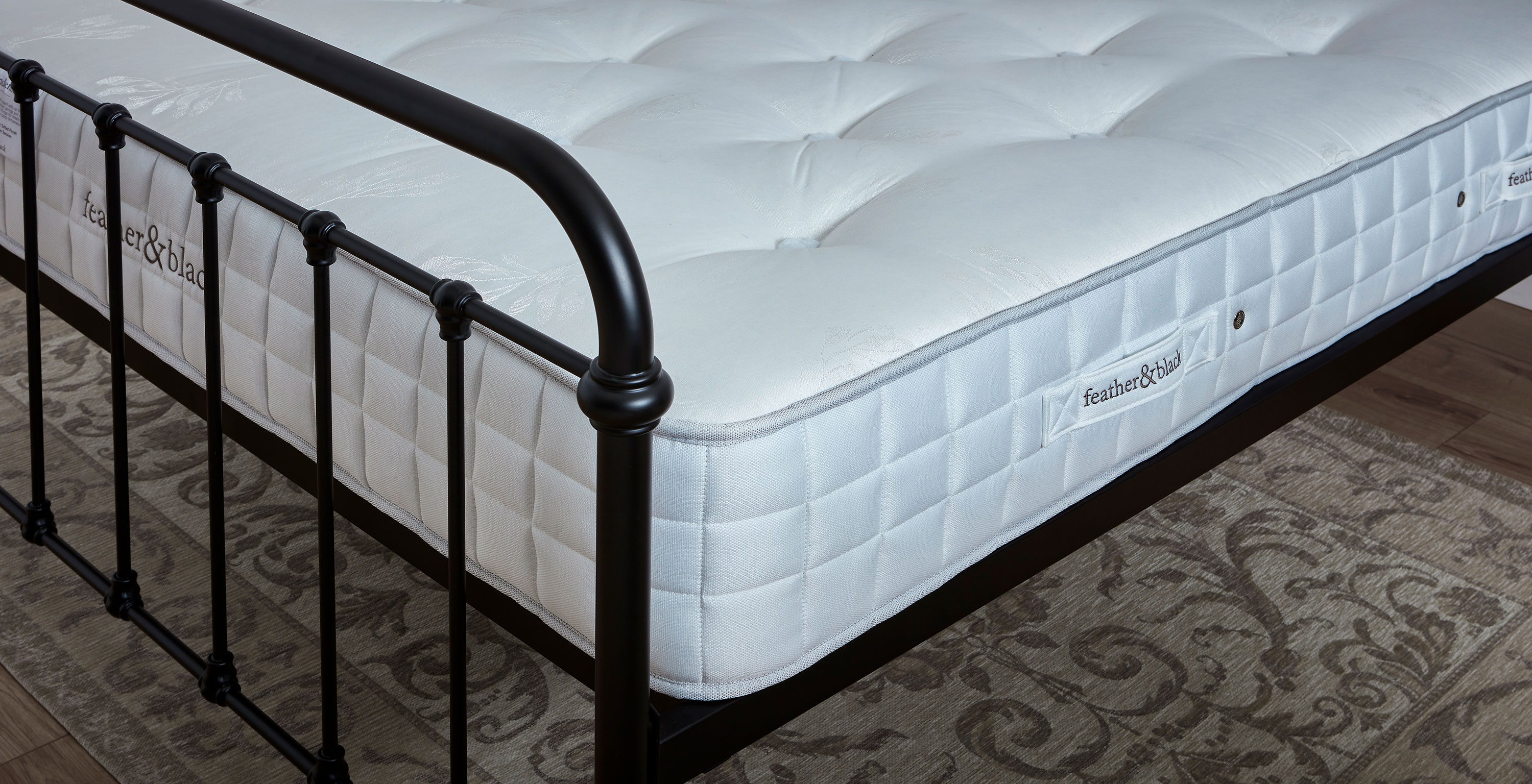 feather and black lewis mattress